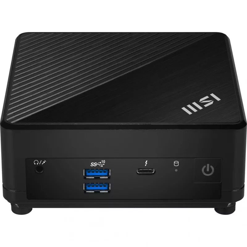 MSI Cubi 5 12M-002EU Intel® Core™ i5 i5-1235U 8 GB DDR4-SDRAM 512 GB SSD Windows 11 Pro Mini-PC preto