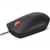 Lenovo 4Y51D20850 Rato de escritório ambidestro USB Type-C ótico 2400 DPI