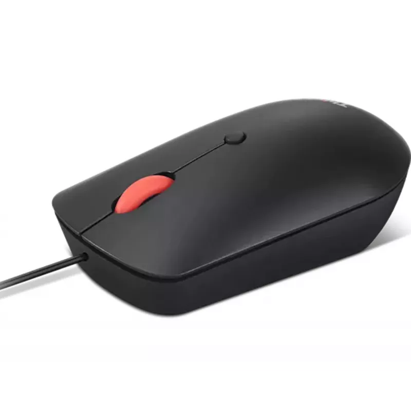 Lenovo 4Y51D20850 Rato de escritório ambidestro USB Type-C ótico 2400 DPI