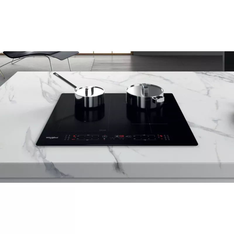 Whirlpool WL B3360 NE Placa de indução encastrável preta 59 cm com zonas 4 zona(s)