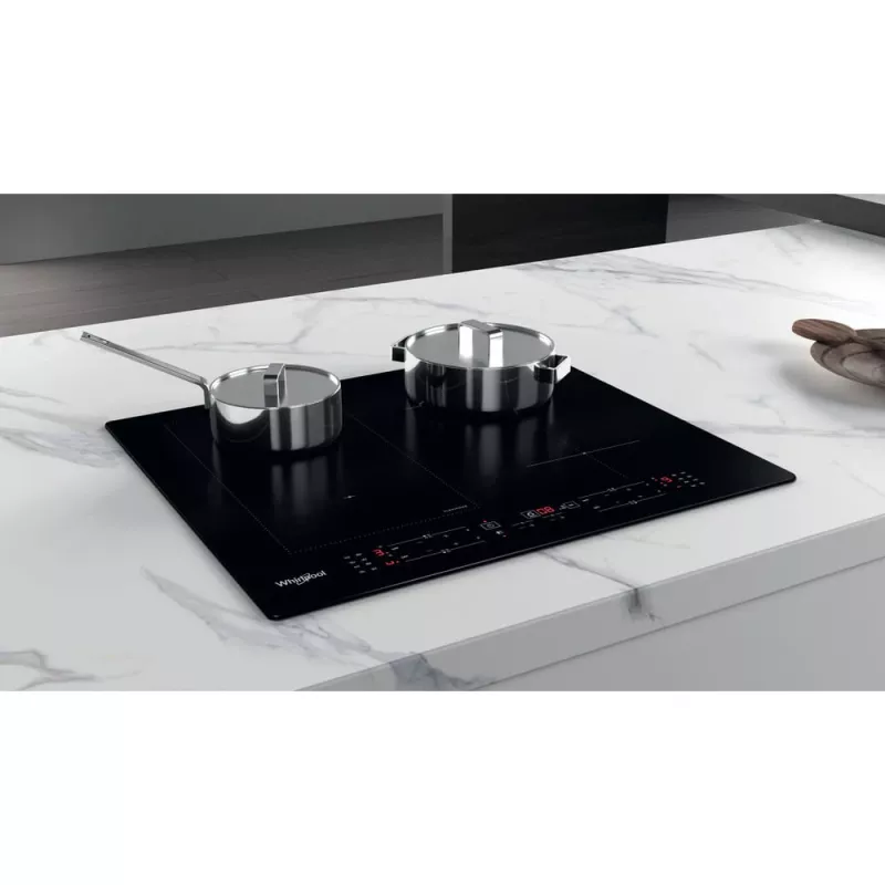 Whirlpool WL B3360 NE Placa de indução encastrável preta 59 cm com zonas 4 zona(s)
