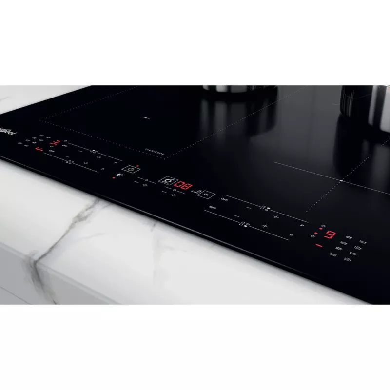Whirlpool WL B3360 NE Placa de indução encastrável preta 59 cm com zonas 4 zona(s)