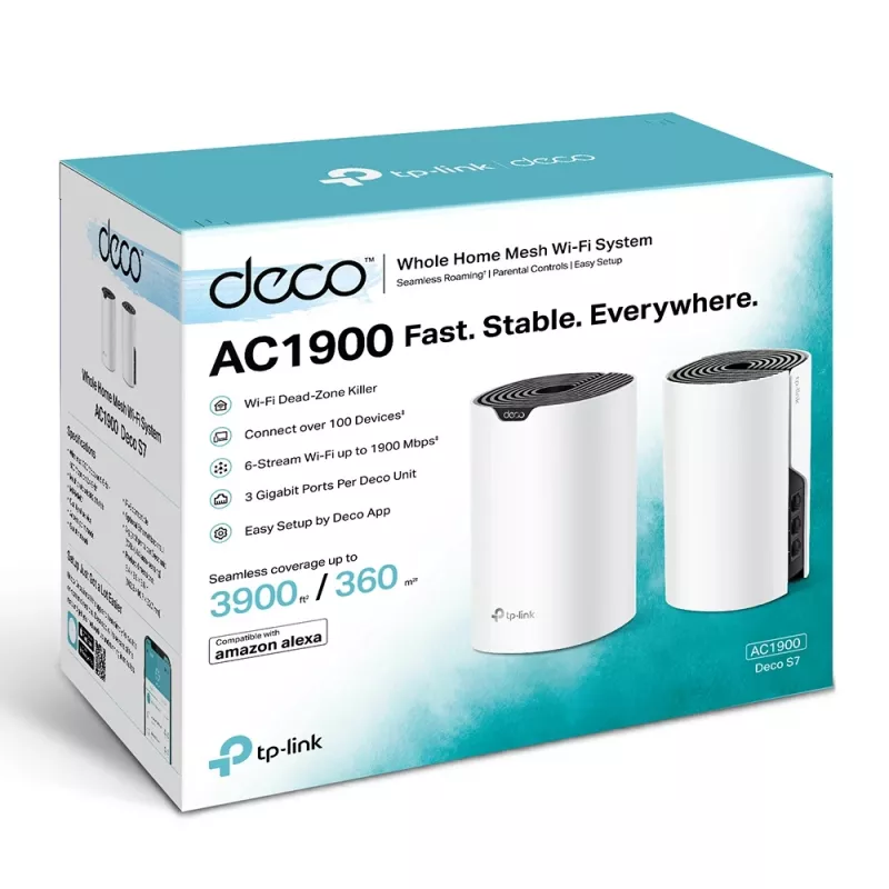 Router Mesh TP-Link AC1900 dupla banda Wi-Fi 5
