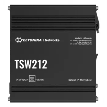 TELTONIKA TSW212 Switch Ethernet Gigabit Managed PoE+ (8 portas + 2 SFP)