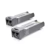 Módulo transceptor de rede UBIQUITI UACC-OM-MM-10G-D-2, 10 Gbit/s, multimodo 850 nm, LC, pack de 2