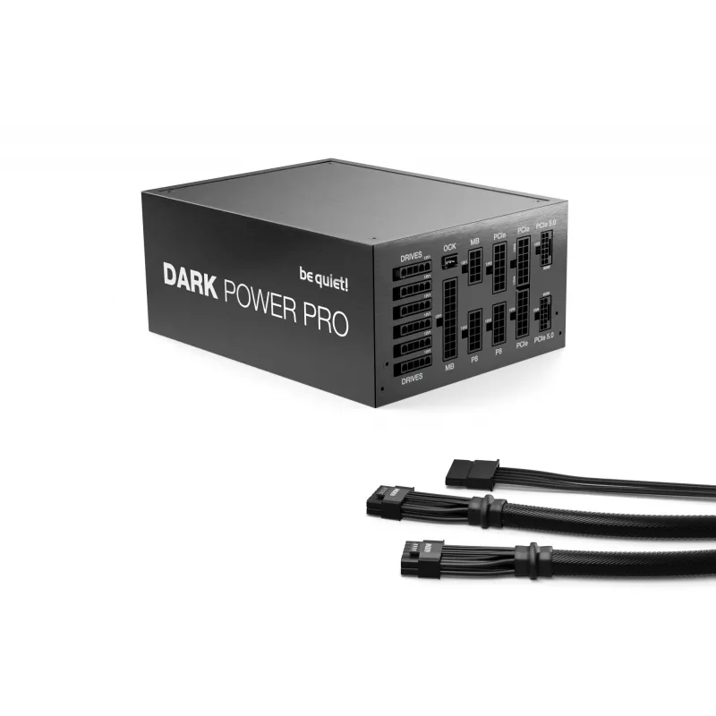 be quiet Dark Power Pro 13 | Fonte de alimentação 1600W 20+4 Pin ATX ATX preta