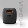 Carregador de parede Axagon ACU-PQ20 QC3.0 PD Type-C 20W Preto