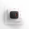 Carregador de parede Axagon ACU-PQ20 QC3.0 PD Type-C 20W Preto