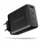 Axagon ACU-DPQ100 PD3.0 & QC 4+ Carregador de parede com TRÊS SAÍDAS 100W