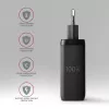 Axagon ACU-DPQ100 PD3.0 & QC 4+ Carregador de parede com TRÊS SAÍDAS 100W