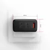 Axagon ACU-DPQ100 PD3.0 & QC 4+ Carregador de parede com TRÊS SAÍDAS 100W