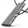 Axagon HMC-5H hub USB 5Gbps, 3x USB-A, HDMI 4K/30Hz, PD 100W, cabo USB-C 100cm