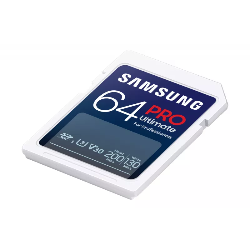 Cartão de memória Samsung 64 GB SDXC UHS-I Classe 3 PRO Ultimate