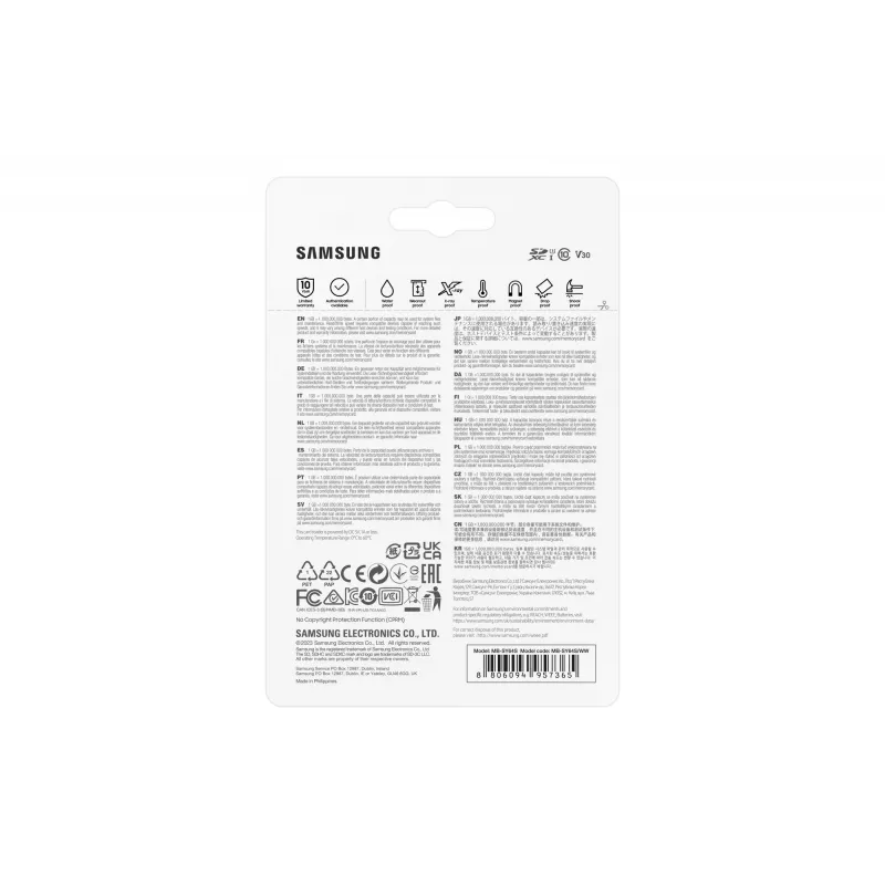 Cartão de memória Samsung 64 GB SDXC UHS-I Classe 3 PRO Ultimate