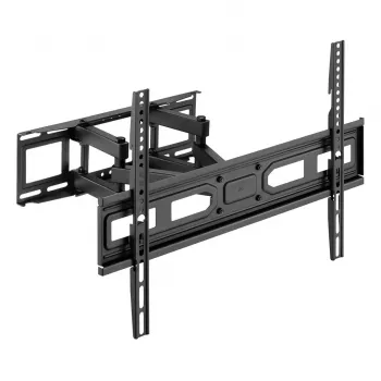 Suporte de parede para TV MACLEAN MC-710N VESA até 600x400 mm, inclinável +3°/−15°, distância máx. 35,5 cm, ecrã máx. 80 polegadas, aço, preto