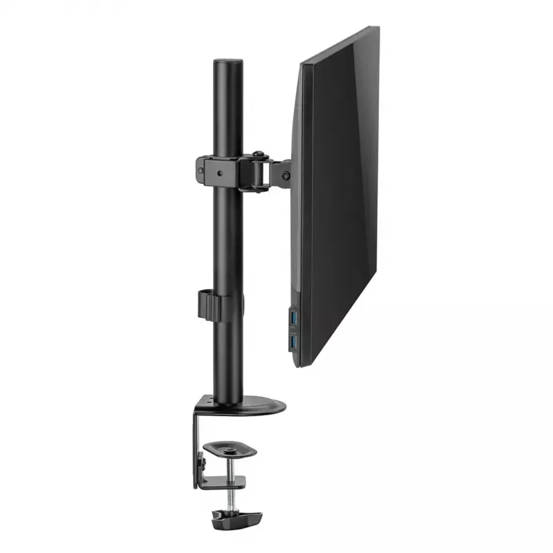Suporte de mesa para monitor LCD MACLEAN MC-751N para ecrãs 17–32 polegadas, VESA 75x75 / 100x100