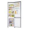 Samsung RB38C672ESA Instalação livre 390 L Cinzento, Metálico, Prateado