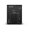 Fonte de alimentação ininterrupta CYBERPOWER PR1000ELCD — 1 kVA (900 W), Line-Interactive, onda sinusoidal pura, 8 saídas C13, LCD, bateria hot-swap