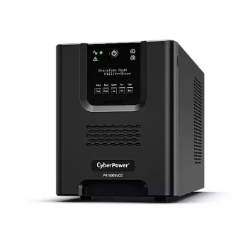 Fonte de alimentação ininterrupta (UPS) CyberPower PR1500ELCD Line-Interactive 1,5 kVA 1350 W 8 saídas AC