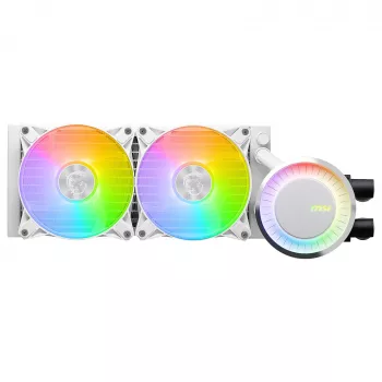 MSI MAG Coreliquid E240 WHITE placa-mãe, conjunto de refrigeração líquida para processador 12 cm