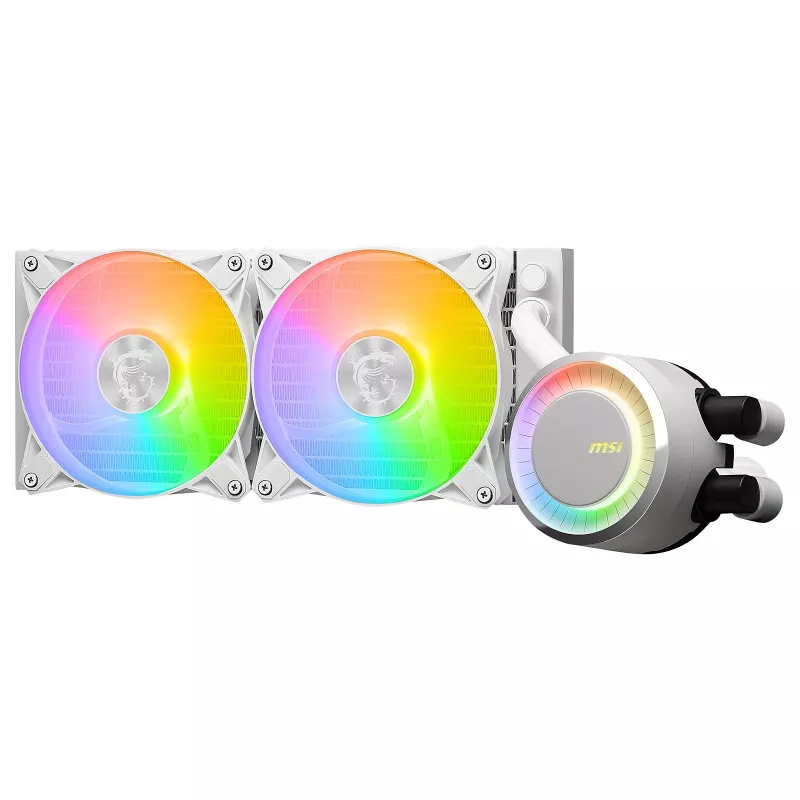 MSI MAG Coreliquid E240 WHITE placa-mãe, conjunto de refrigeração líquida para processador 12 cm