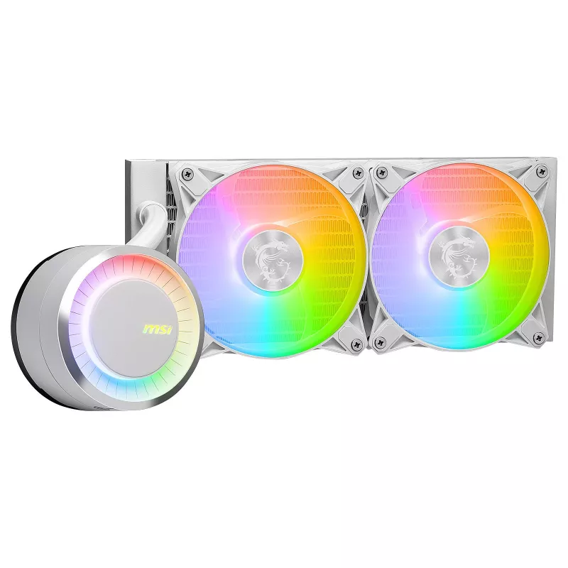 MSI MAG Coreliquid E240 WHITE placa-mãe, conjunto de refrigeração líquida para processador 12 cm