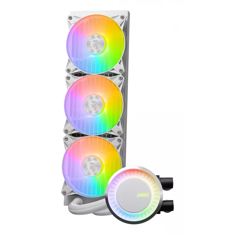 MSI MAG Coreliquid E360 White placa-mãe, conjunto de refrigeração líquida para processador 12 cm