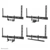 Kit de videobar Neomounts AV2-500BL 43-110 polegadas - VESA - máx. 10 kg - universal