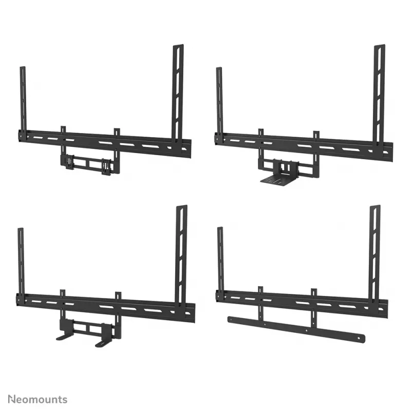 Kit de videobar Neomounts AV2-500BL 43-110 polegadas - VESA - máx. 10 kg - universal