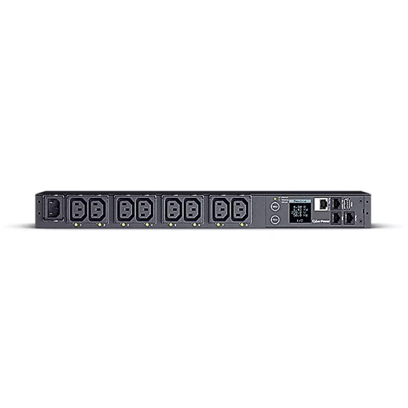 Unidade de distribuição de energia (PDU) CyberPower PDU41004 8 saídas AC 1U preto
