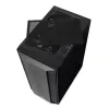 iBOX CETUS 906 caixa para PC Midi Tower, ATX/micro-ATX, painel lateral de vidro temperado, 4 ventoinhas LED, 460x210x340 mm, placa gráfica máx. 29 cm, preta
