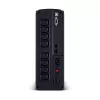 Fonte de alimentação ininterrupta (UPS) CyberPower VP1600EILCD Line-Interactive 1,6 kVA 960 W 8 saídas AC