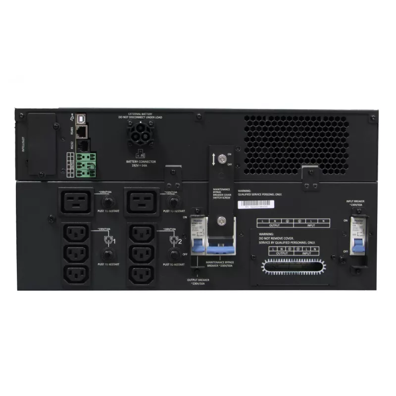 UPS de dupla conversão Vertiv Liebert GXT5 – 5000 VA/5000 W | 230 V | com kit de rack e placa de comunicação Intellislot RDU101 | GXT5-5000IRT5UXLN
