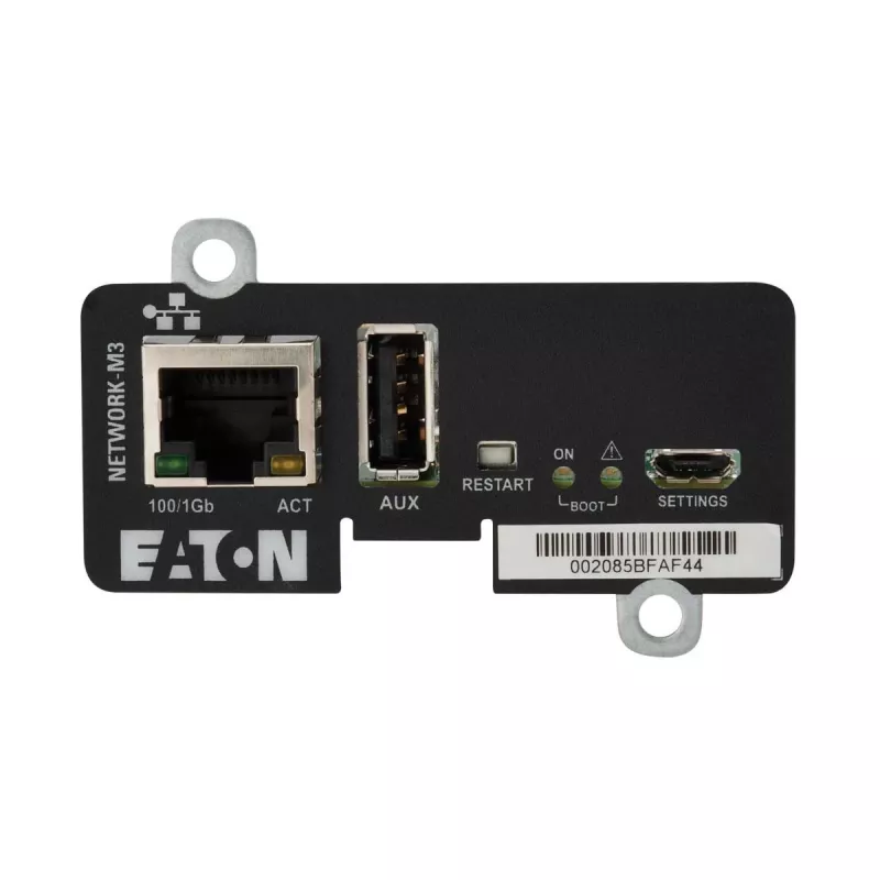 EATON CORPORATION Placa de gestão de UPS de rede Mini iNETWORK-M3 1,0 Gbit/s – Full-duplex