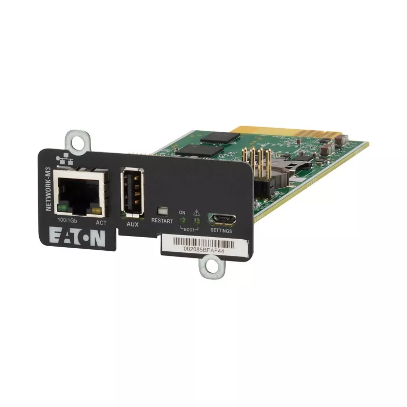 EATON CORPORATION Placa de gestão de UPS de rede Mini iNETWORK-M3 1,0 Gbit/s – Full-duplex