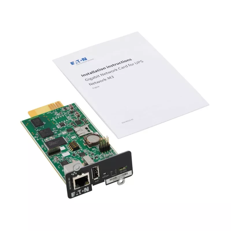 EATON CORPORATION Placa de gestão de UPS de rede Mini iNETWORK-M3 1,0 Gbit/s – Full-duplex