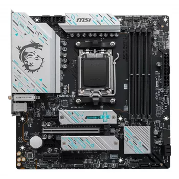 Placa-mãe MSI B650M GAMING PLUS WIFI AMD B650 socket AM5 micro ATX