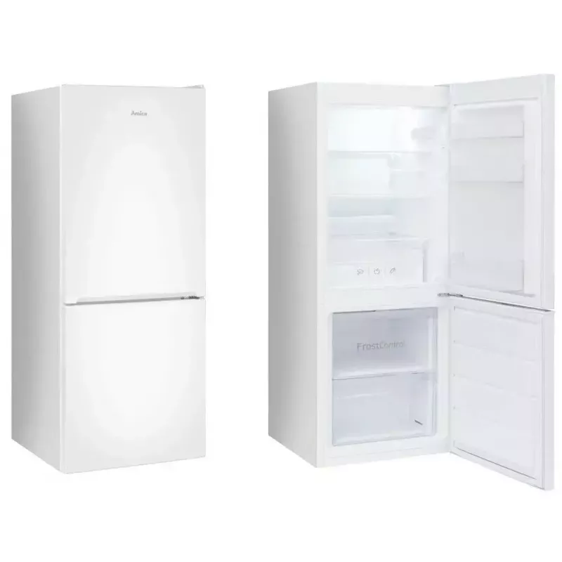 Amica FK1815.4U(E) frigorífico combinado, FrostControl, SlimSize, classe energética E