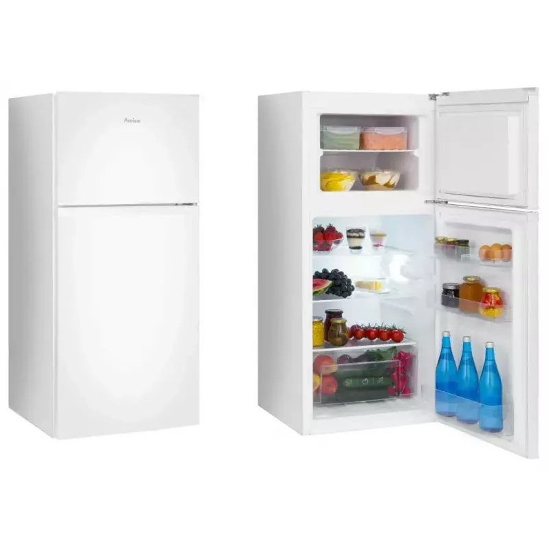Amica FD2015.4(E) frigorífico combinado de instalação livre, congelador em cima, congelador de 41 l, classe energética E