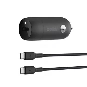 Carregador de interior Belkin CCA004bt1MBK-B6 carregamento rápido USB Type-C 1m