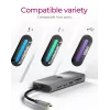 ICY BOX IB-DK4061-CPD com fios USB 3.2 Gen 1 (3.1 Gen 1) Type-C cinzento