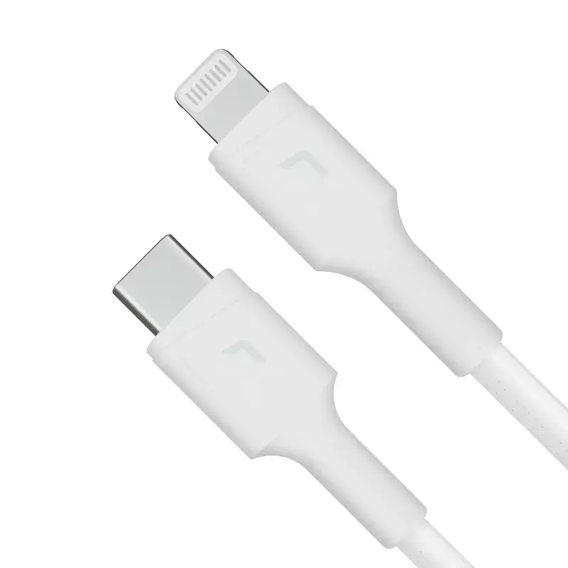 Green Cell PowerStream KABGC07W cabo USB-C para Lightning, MFi, Power Delivery, 1 m, 29 W, branco