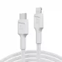 Green Cell PowerStream KABGC07W cabo USB-C para Lightning, MFi, Power Delivery, 1 m, 29 W, branco