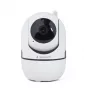 Gembird TSL-CAM-WRHD-02 câmara Wi-Fi inteligente rotativa para interior, Full HD 1080p, Tuya, rotação de 355°, branca