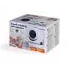 Gembird TSL-CAM-WRHD-02 câmara Wi-Fi inteligente rotativa para interior, Full HD 1080p, Tuya, rotação de 355°, branca