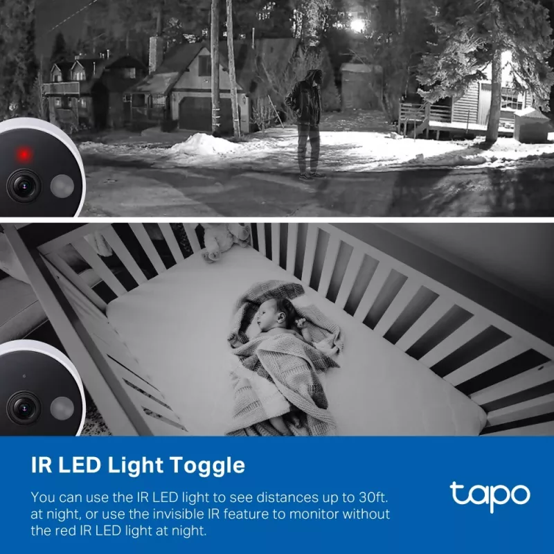 Câmara de vigilância IP TP-Link Tapo C120 interior/exterior