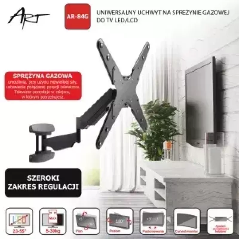 Suporte de parede ART RAMT AR-84G suporte/suporte de TV