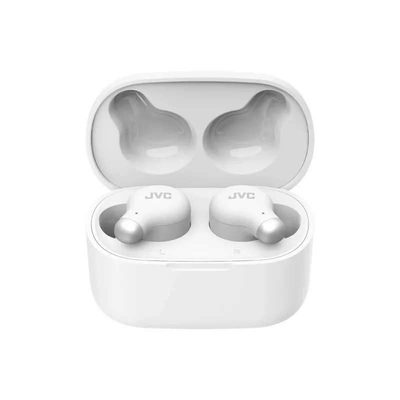 Headset JVC HA-A25T True Wireless Stereo (TWS) In-Ear chamadas/música Bluetooth branco