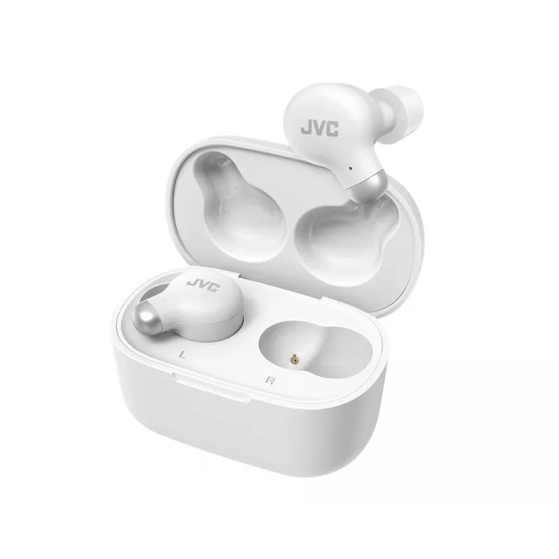 Headset JVC HA-A25T True Wireless Stereo (TWS) In-Ear chamadas/música Bluetooth branco