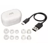 Headset JVC HA-A25T True Wireless Stereo (TWS) In-Ear chamadas/música Bluetooth branco